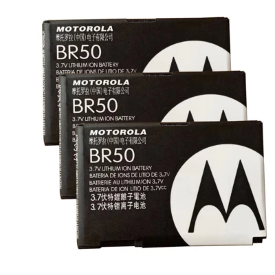 Batería de repuesto BR50 para Motorola Razr V3 V3C V3I V3M V3X V3T V6 BR50 710mAh Foto 1 de 4