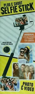 Retrak Extendable Selfie Stick Universal Fits All Phones Monopod - Image 1 of 4