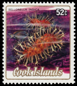 COOK ISLANDS 803 - Pacific Corals "Bellonella indca" (pb92193) - Picture 1 of 1