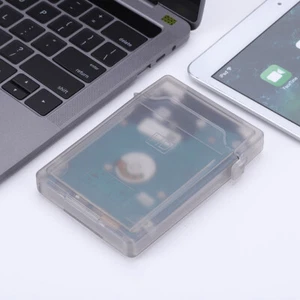 Custodia protettiva per HDD SSD da 2,5 pollici Scatola per disco rigido in plast - Afbeelding 1 van 9