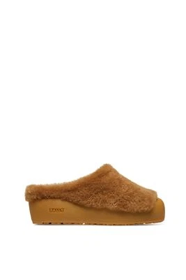Bally Crans 6302959 Women's Camel Calf Leather Slippers MSRP $580 - Image 1 of 4