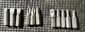 OEM Sears Craftsman USA Nos 11pc Bit Set Mechanics Tool Sets Phillips Flat Torx - Picture 1 of 13