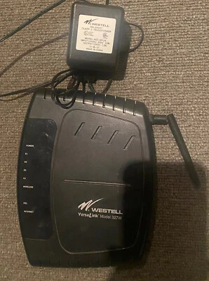 Westell VersaLink Model 327W Wireless Router Fast Connect Assembled In the USA - Image 1 of 4