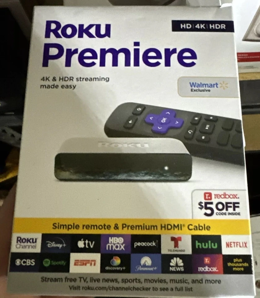 Roku Premiere Media Streamer - 3920R (Black)
