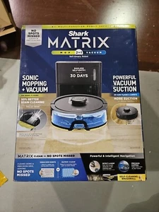 Shark MATRIX 2-in-1 Self-Empty Robot Mop & Vacuum UR2450WS Black - Picture 1 of 10