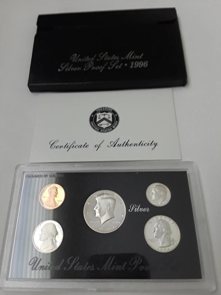 1996-S US Mint Silver Proof Set - Image 1 of 4