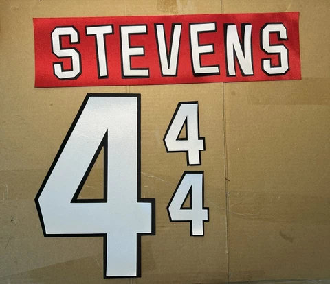 NHL 2000 #4 Scott Stevens New Jersey Devils UNSEWN kit for your own Jersey Cover