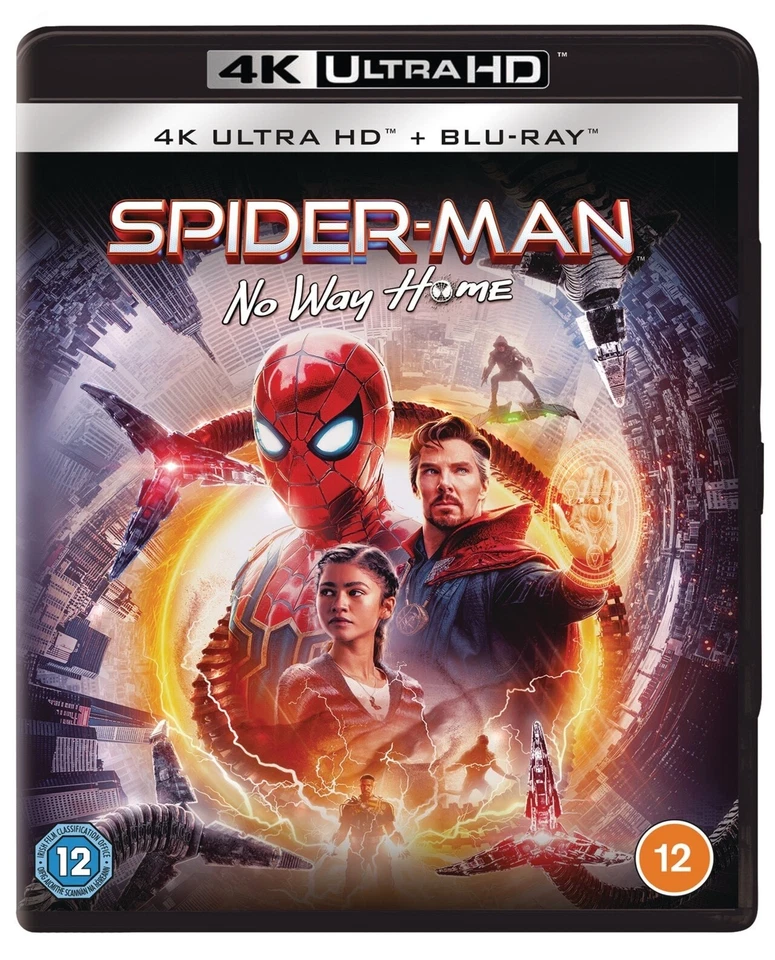 Spider-Man: No Way Home (Blu-ray, 2022)