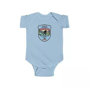 California Sasquatch Big Foot Säugling feiner Jersey-Body - Bild 1 von 2