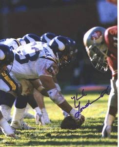 Kirk Lowdermilk Minnesota Vikings handsigniertes signed 8x10 Foto COA 3 Ohio State - Bild 1 von 1