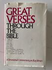 Wielkie wersety przez Biblię autorstwa F.B. Meyer (1972, Zondervan twarda okładka z/DJ)