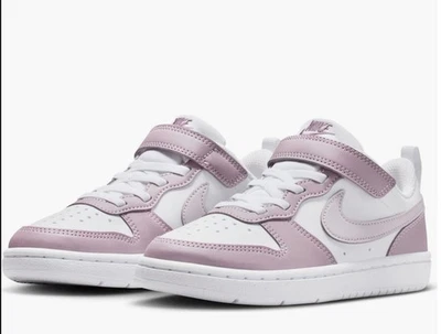 Nike kids' Court Borough Low Recraft Plum Fog - Image 1 of 4