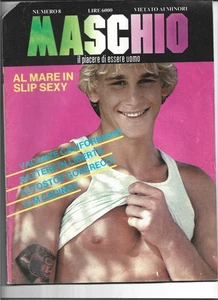 MASCHIO - NUMERO 8 - RIVISTA FINE ANNI '70 - Foto 1 di 1