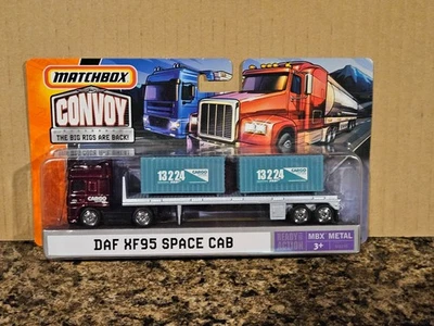 Matchbox Convoy DAF XF95 Space Cab Tractor Cab Container Flatbed 2007 - Image 1 of 3