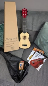 Martin Smith UK-212-A Soprano Ukulele Gig Bag & Chord Book, Digital Tuner - Picture 1 of 13