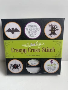 Miss Wooley’s Creepy Cross Stitch DIY Project Craft Kit - Open, Used - Picture 1 of 4