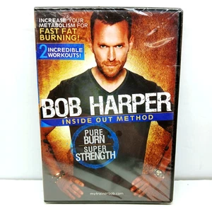 Bob Harper: Inside Out Method (DVD) Pure Burn Super Strength (New Sealed) - Picture 1 of 2