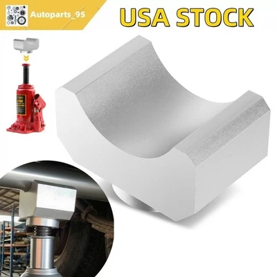 Bottle Jack Axle Adapter Lifting Saddle Aluminum Universal 3" and  4" Axles Foto 1 de 4
