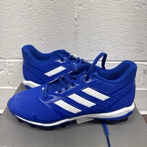 Adidas Icon 8 MD K Baseball Cleats, Spikes Royal Blue Youth Sz 6 Kids IG7203 - Picture 1 of 6