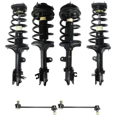 Kit de suspensión delantera y trasera para Kia Sportage Hyundai Tucson 2005-2009 Foto 1 de 4