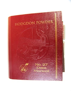 Hodgdon Powder No. 27 Reloading Data Manual Firearm Reference Guide Hardcover - Picture 1 of 7