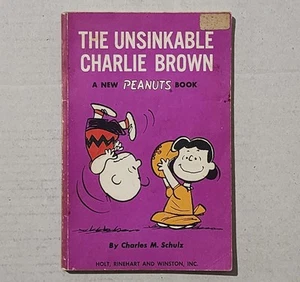 The Unsinkable Charlie Brown by Charles M Schulz - 1967 US 1st Edition 1st Print - Picture 1 of 10