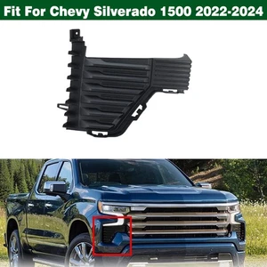 Right Side Front Bumper Air Duct Grille Cover For Chevy Silverado 1500 2022-2024 - Bild 1 von 14