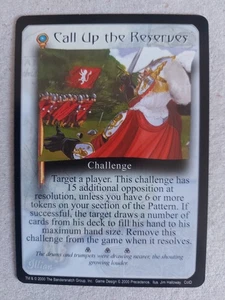 The Wheel Of Time CCG - Call Up The Reserves - Common - Picture 1 of 2