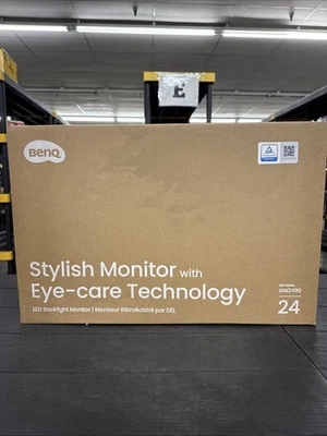 BenQ GW2490 24" Computer Monitor, 100Hz FHD 1920x1080p - Image 1 of 3