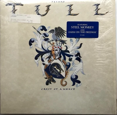 JETHRO TULL "Crest Of A Knave" LP Original 1987 Chrysalis OV 41590 EX / NM - Image 1 of 4