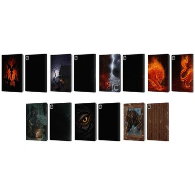 CHRISTOS KARAPANOS HORROR 3 LEATHER BOOK CASE FOR APPLE iPAD - Image 1 of 4