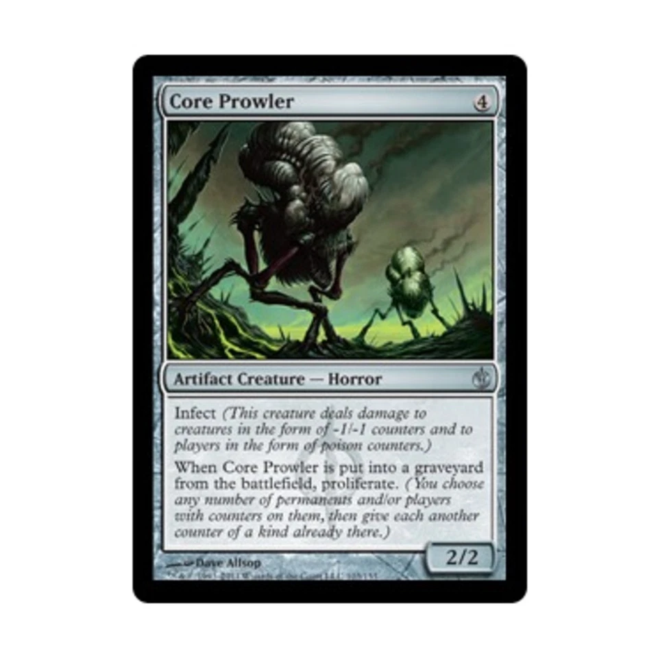 WOTC MtG Mirrodin Besieged Core Prowler (U) (Foil) EX - Image 1 of 1