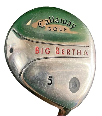Callaway Big Bertha 2004 5 madera 19* grafito ligero senior 41,5" diestro nuevo agarre medio Foto 1 de 4