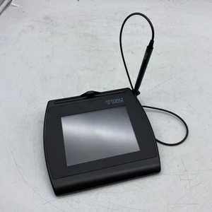 Topaz System SignatureGem LCD 4x5 Signature Pad T-LBK766-BHSB-R - No USB Cable - Picture 1 of 8