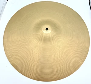 AVEDIS Zildjian 17" Thin Turkish Crash Drum Cymbal Vtg 1960's PRE INK Logo 1264g - Picture 1 of 3