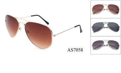 Óculos de sol aviador masculino feminino piloto óculos condução ao ar livre retrô UV 100% - Imagem 1 de 2