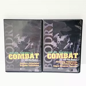 Real World Combat DVD w/ Glen Boodry Advanced Package 5 Disc Set 2004 TRS Direct - Picture 1 of 13