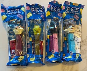 4 Unopened Pez Dispensers Over The Hedge RJ Raccoon Squirrel Stella Skunk Verne - Picture 1 of 6