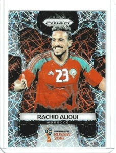 2018 Panini Prizm World Cup Rachid Alioui (Morocco) LAZER PRIZM #254 - Picture 1 of 2