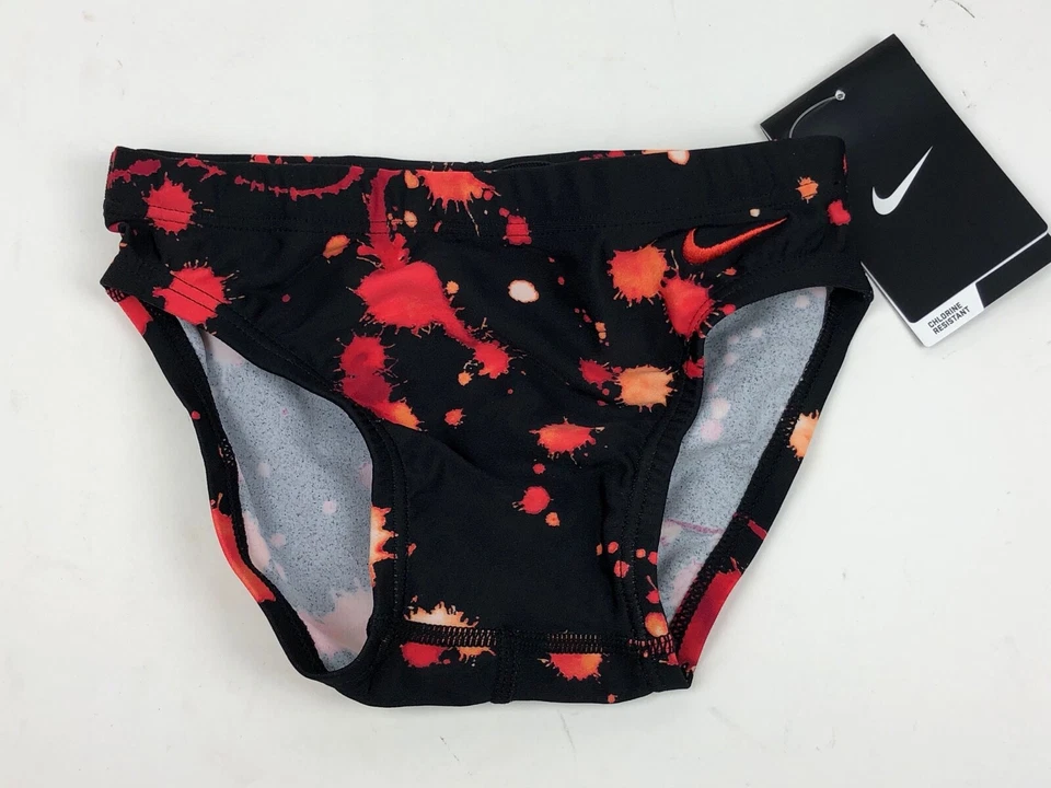 Traje de baño Nike Performance Splatter para niños TFSS0004 NUEVO CON ETIQUETAS  Foto 1 de 1
