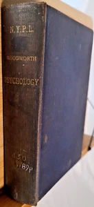 1930 Psychology, A Study Mental Life Robert S. Woodworth - Rikers Penitentiary - Picture 1 of 8