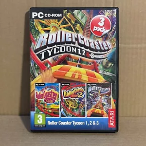Roller Coaster Tycoon Trilogy (PC, 2009) Tycoon 1 Only, Tested & Working - Picture 1 of 3