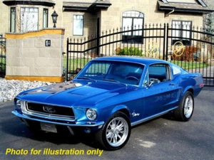 1/10 Lexan Clear RC Car Body Shell for 1968 FORD MUSTANG FASTBACK WT200mm - Picture 1 of 6