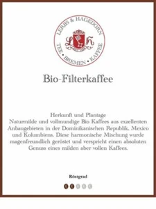 Bio-Filterkaffee Kaffee 1kg - Bild 1 von 1