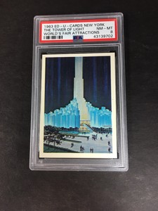 PSA 8 1963 New York World’s Fair Attractions Tower Of Light