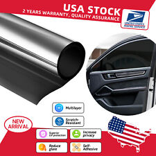 Uncut Roll Window Tint Film Black 2 ply for Car Home Residential Commercial US