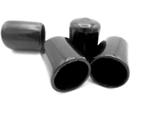 3/4" OD Fit 1" Longitud Extremo Tapa Cubierta Flexible Push-On Tubo Perno Máscara Proteger - Imagen 1 de 12