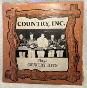 Vtg. LP Record Country, Inc. House Band At Corral Club Evansville IN 1970s - Imagen 1 de 11