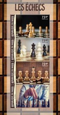 Maldives 2021 MNH Chess Stamps Anatoly Karpov Games Sports 1v Silver Foil  S/S