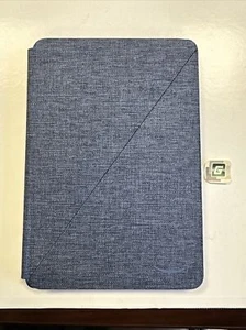Amazon Fire HD 8 Tablet Cover (12th generation tablet, 2022) - blue OPEN BOX - Picture 1 of 3